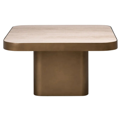 Salontafel Claridge beige 70x70 (cumulus) by Richmond Interiors