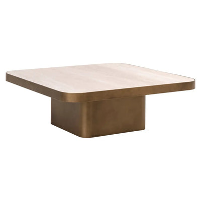 Salontafel Claridge beige 90x90 (cumulus) by Richmond Interiors