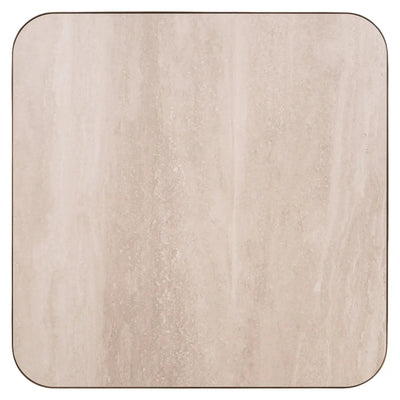 Salontafel Claridge beige 90x90 (cumulus) by Richmond Interiors