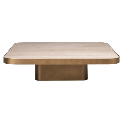 Salontafel Claridge beige 100x100 (cumulus) by Richmond Interiors