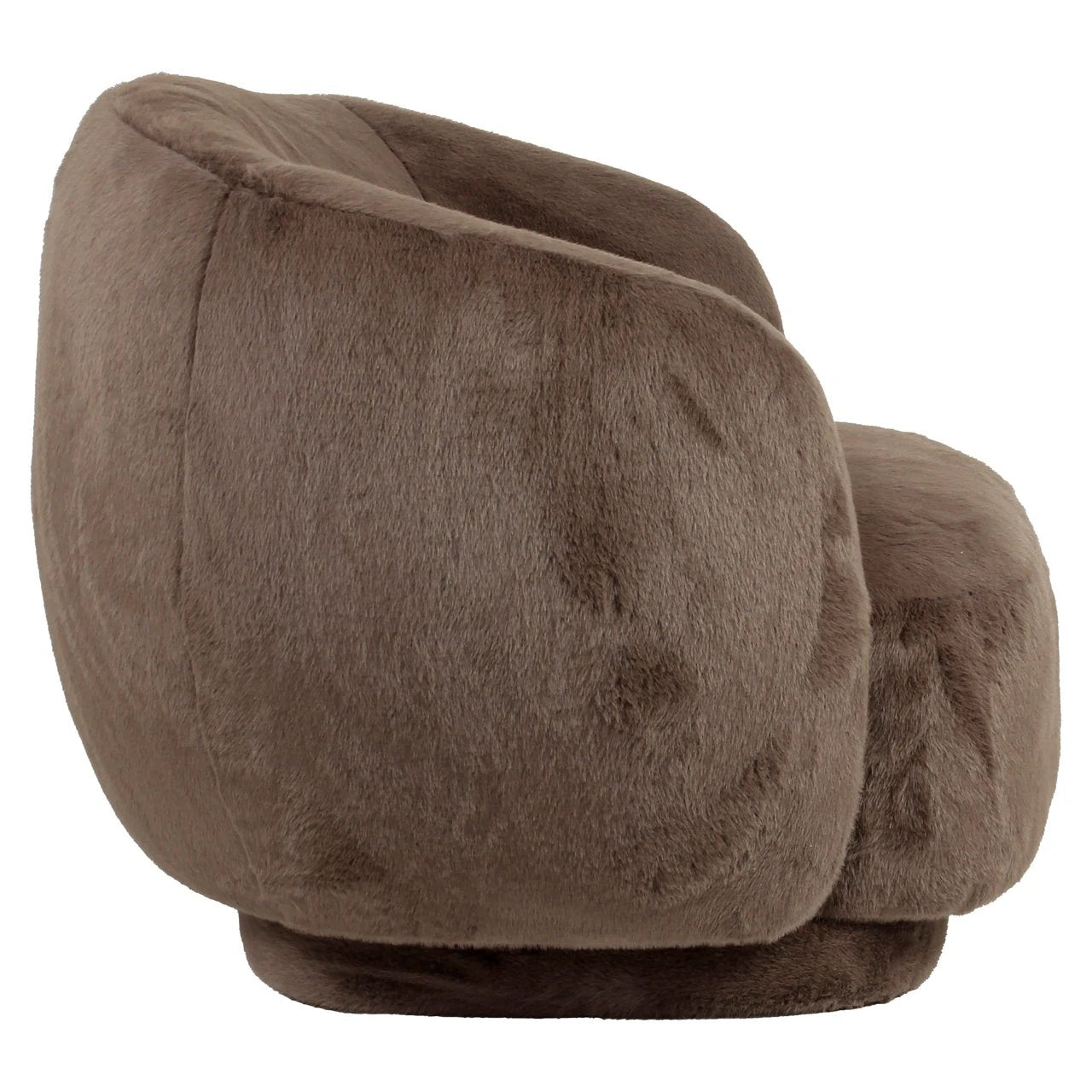 Loungestoel Negreslo bruin pluizig by Richmond Interiors