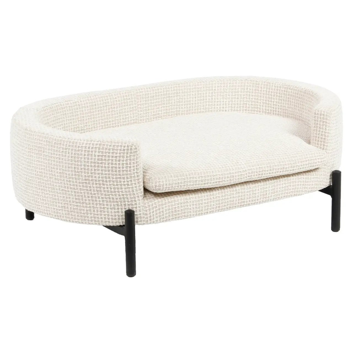 Hondenbed Dolly beige blokweving by Richmond Interiors
