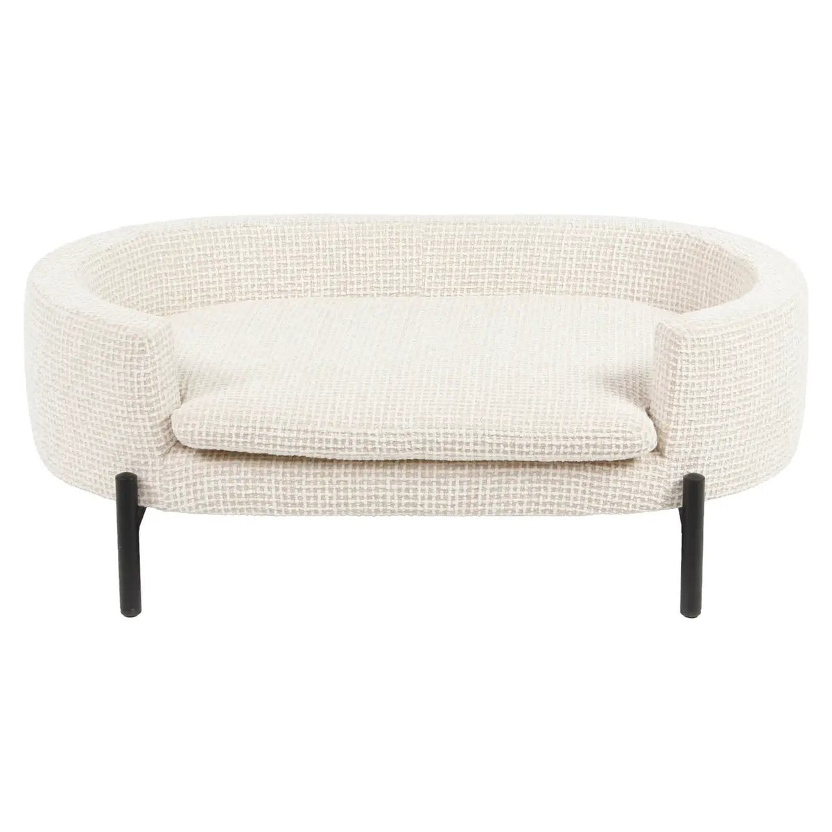 Hondenbed Dolly beige blokweving by Richmond Interiors