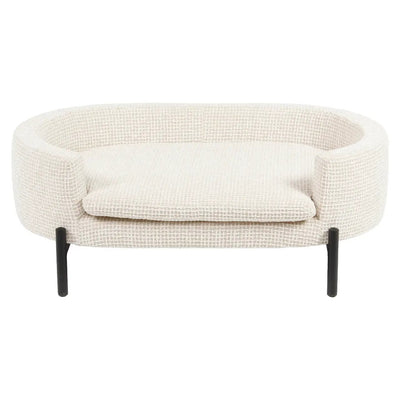Hondenbed Dolly beige blokweving by Richmond Interiors