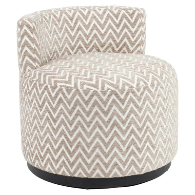Loungestoel Franny zand chevron by Richmond Interiors