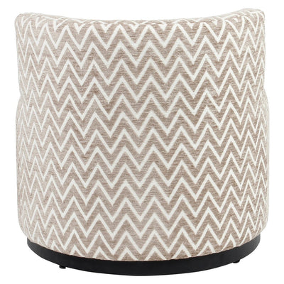 Loungestoel Franny zand chevron by Richmond Interiors