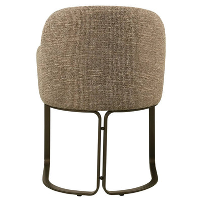 Eetkamerstoel Hadley bruine tweed vlamvertragend by Richmond Interiors