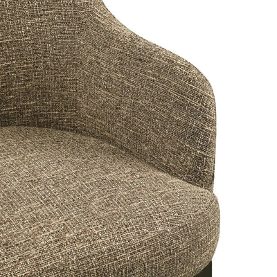 Eetkamerstoel Hadley bruine tweed vlamvertragend by Richmond Interiors
