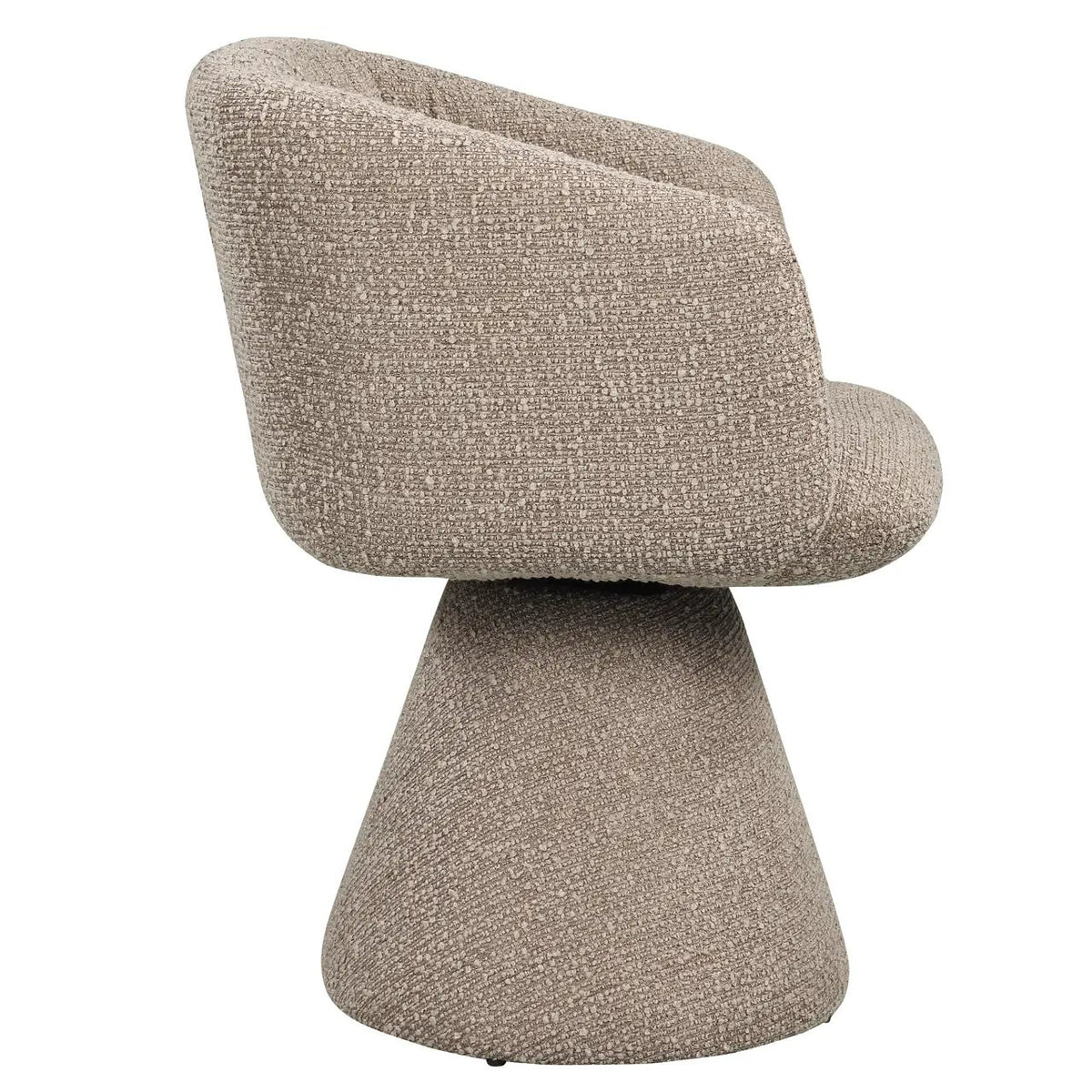 Eetkamerstoel Madeline mocca robuust draaibaar by Richmond Interiors