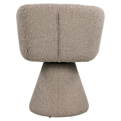 Eetkamerstoel Madeline mocca robuust draaibaar by Richmond Interiors