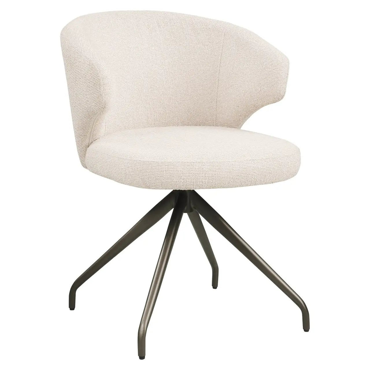 Eetkamerstoel Milly biscotti draaibaar by Richmond Interiors