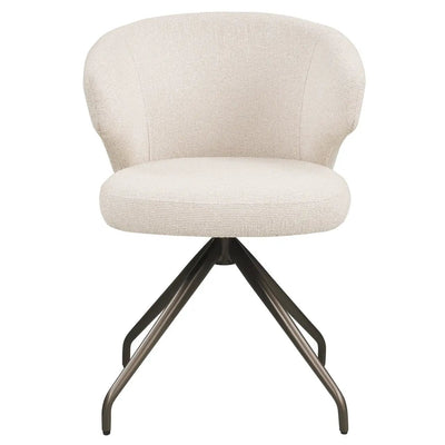 Eetkamerstoel Milly biscotti draaibaar by Richmond Interiors