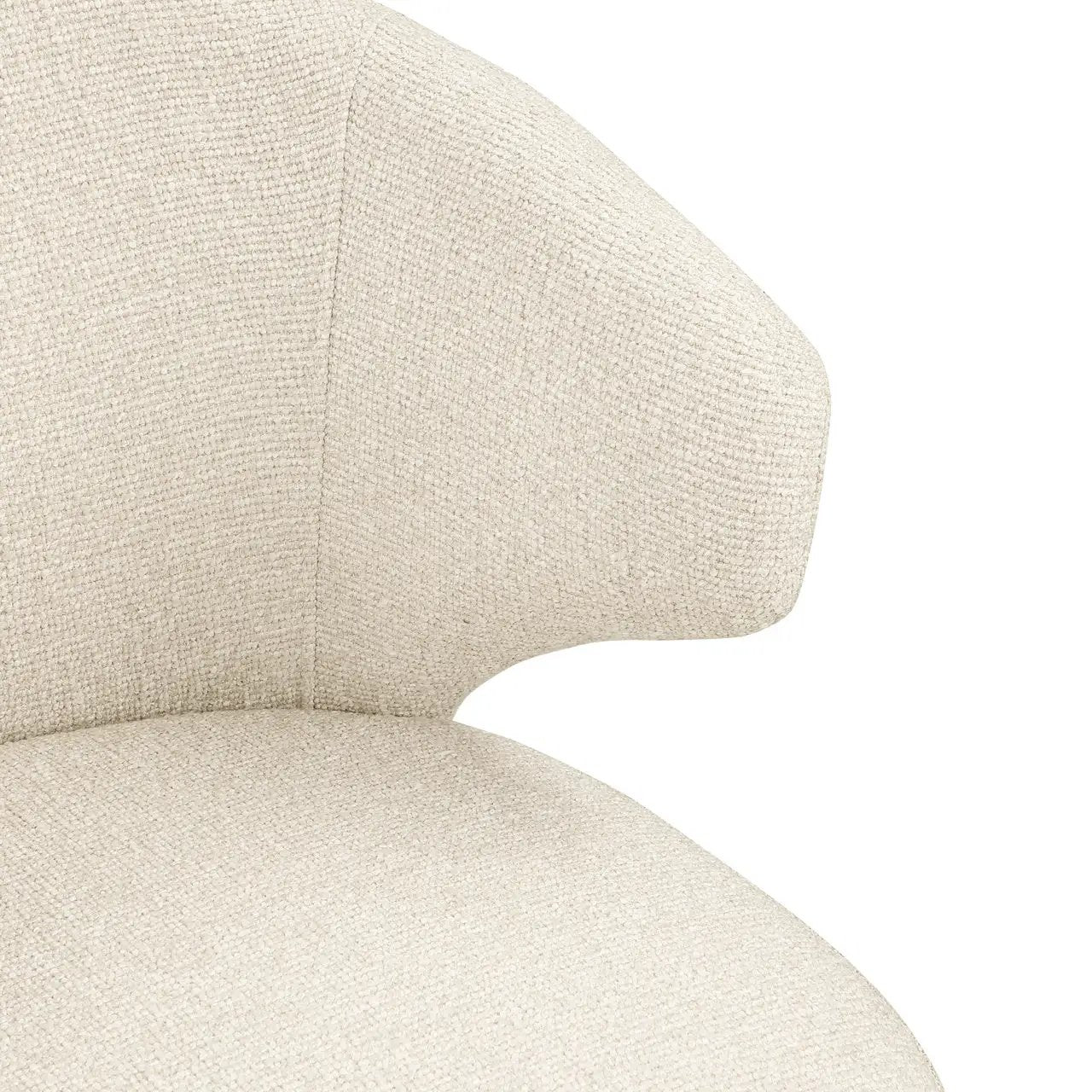 Eetkamerstoel Milly biscotti draaibaar by Richmond Interiors