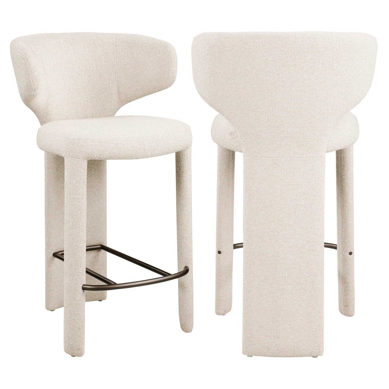 Barkruk Viola biscuitkleurig by Richmond Interiors