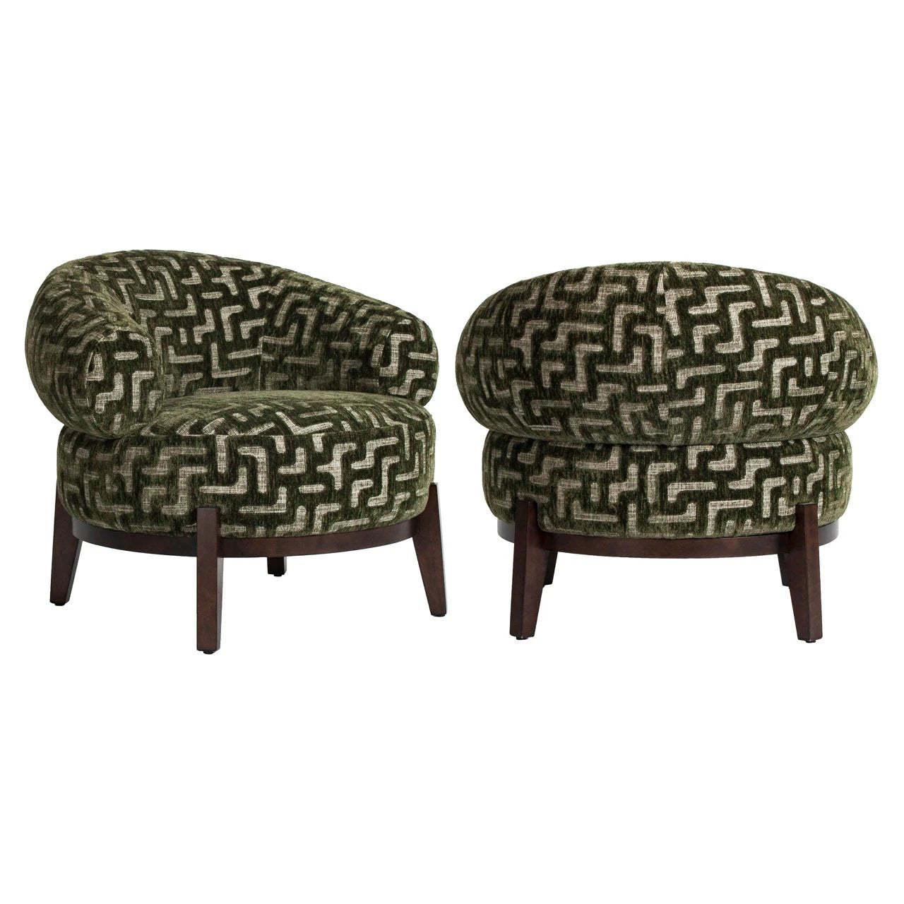 Loungestoel Montana mos labyrint by Richmond Interiors