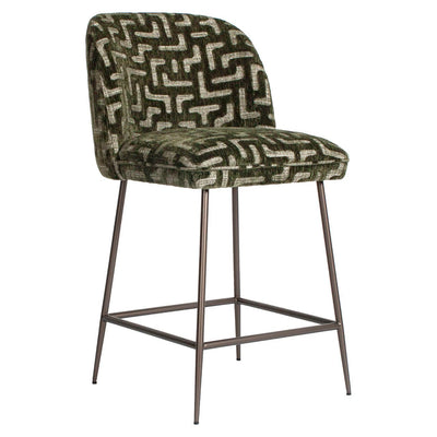 Counterstoel Pullitzer mos labyrint by Richmond Interiors