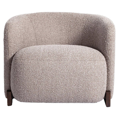 Loungestoel Hannah mocca grofgebreid brandvertragend by Richmond Interiors
