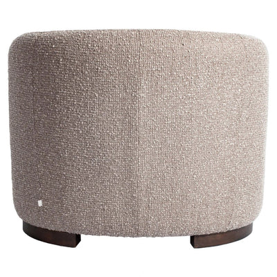 Loungestoel Hannah mocca grofgebreid brandvertragend by Richmond Interiors
