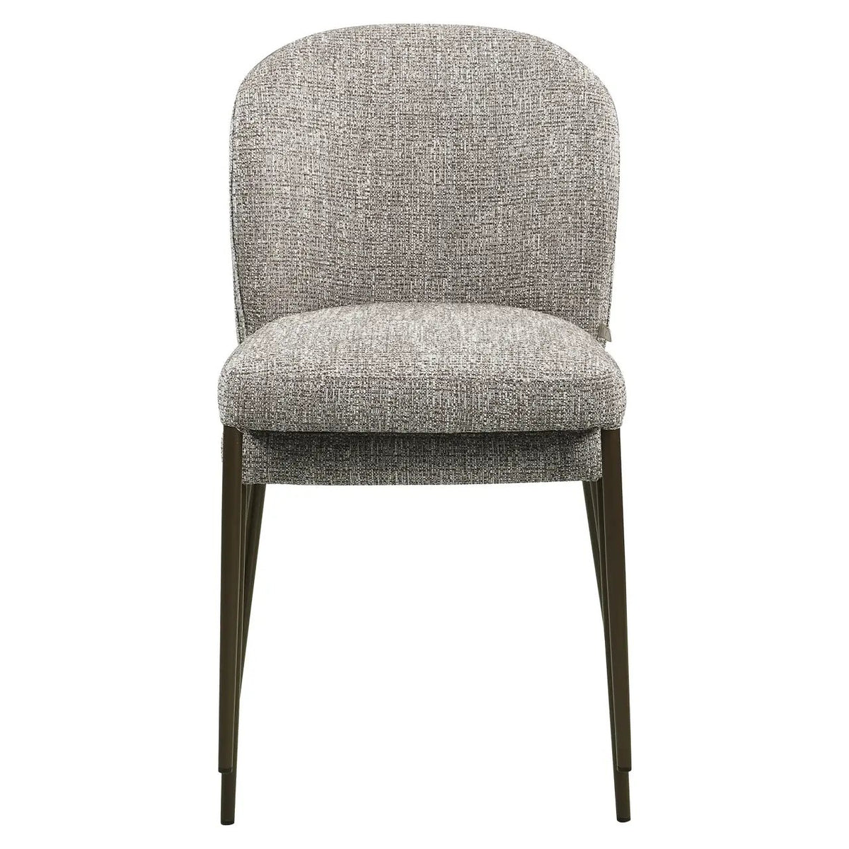 Eetkamerstoel Stacker aardetint tweed vlamvertragend (set van 2) by Richmond Interiors