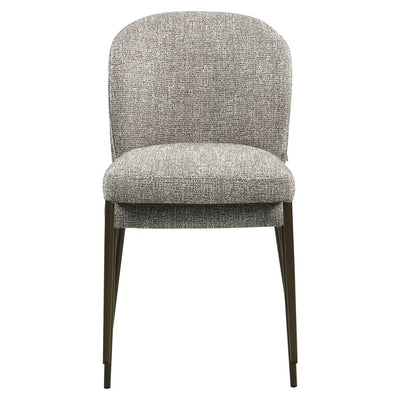 Eetkamerstoel Stacker aardetint tweed vlamvertragend (set van 2) by Richmond Interiors