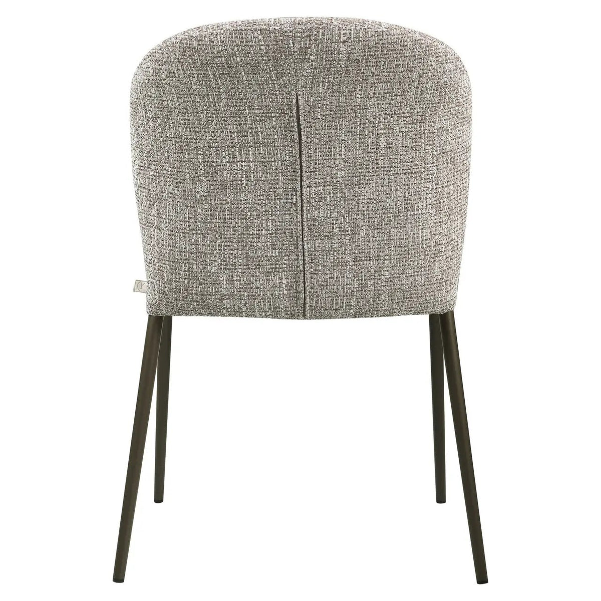 Eetkamerstoel Stacker aardetint tweed vlamvertragend (set van 2) by Richmond Interiors