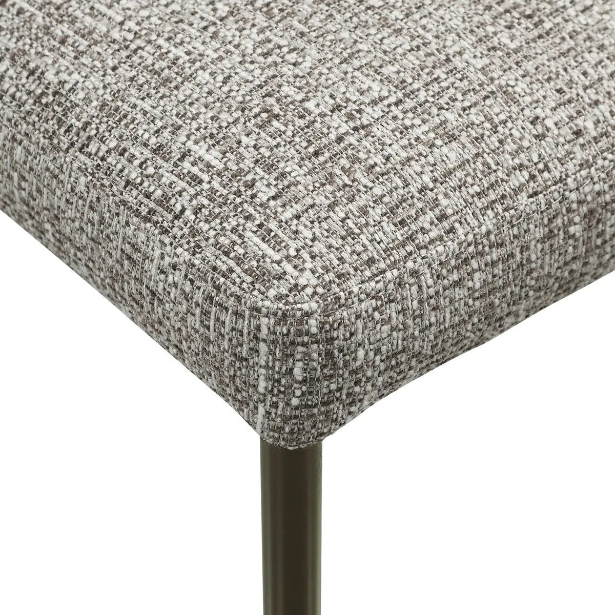 Eetkamerstoel Stacker aardetint tweed vlamvertragend (set van 2) by Richmond Interiors