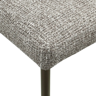 Eetkamerstoel Stacker aardetint tweed vlamvertragend (set van 2) by Richmond Interiors