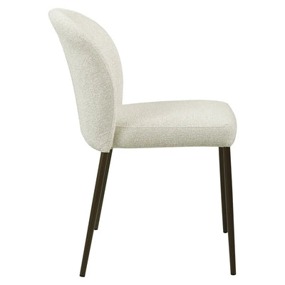 Eetkamerstoel Stacker biscotti vlamvertragend (Set van 2) by Richmond Interiors