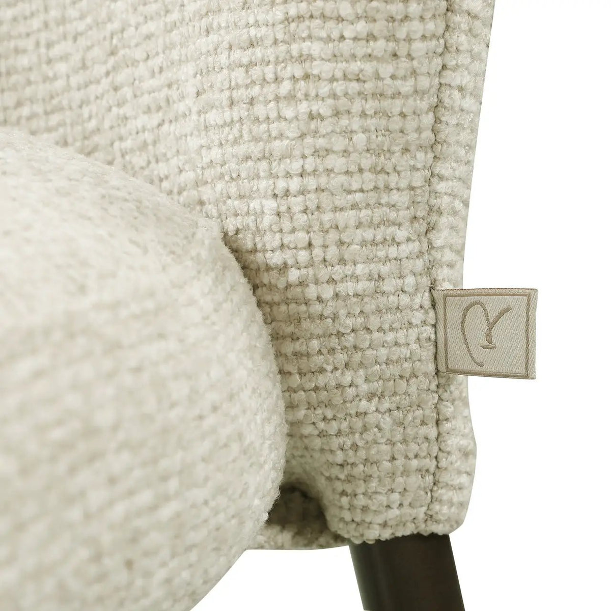 Eetkamerstoel Stacker biscotti vlamvertragend (Set van 2) by Richmond Interiors