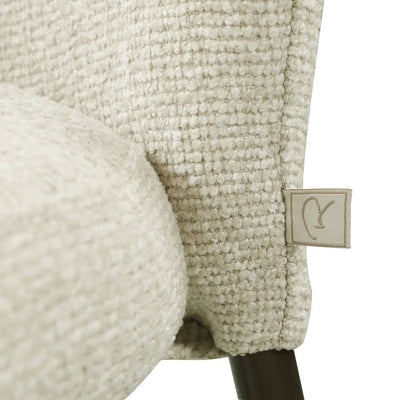 Eetkamerstoel Stacker biscotti vlamvertragend (Set van 2) by Richmond Interiors