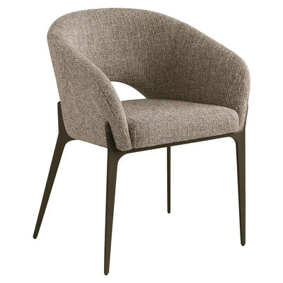 Eetkamerstoel Kenzi bruine tweed by Richmond Interiors