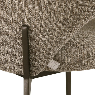 Eetkamerstoel Kenzi bruine tweed by Richmond Interiors