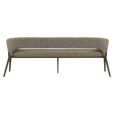 Eetkamerbank Kenzi bruin tweed by Richmond Interiors