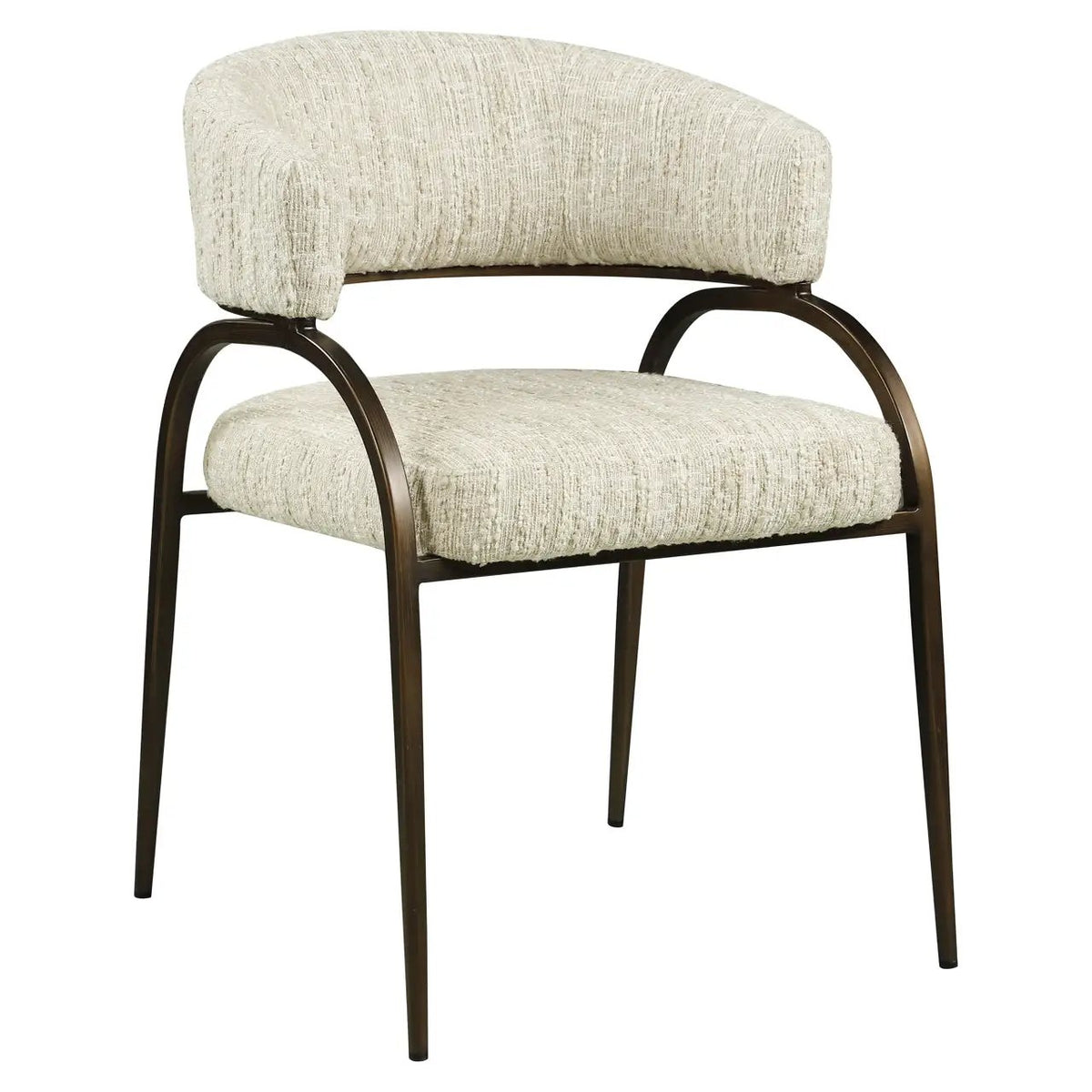 Eetkamerstoel Charda beige angora by Richmond Interiors
