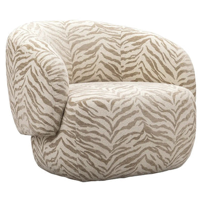Loungestoel Milano beige tijger by Richmond Interiors
