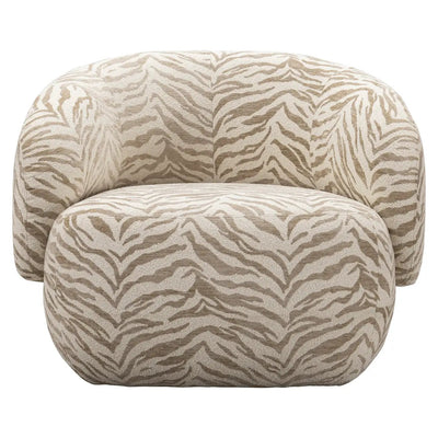 Loungestoel Milano beige tijger by Richmond Interiors