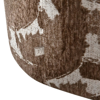 Loungestoel Talley bruin naturel draaibaar by Richmond Interiors