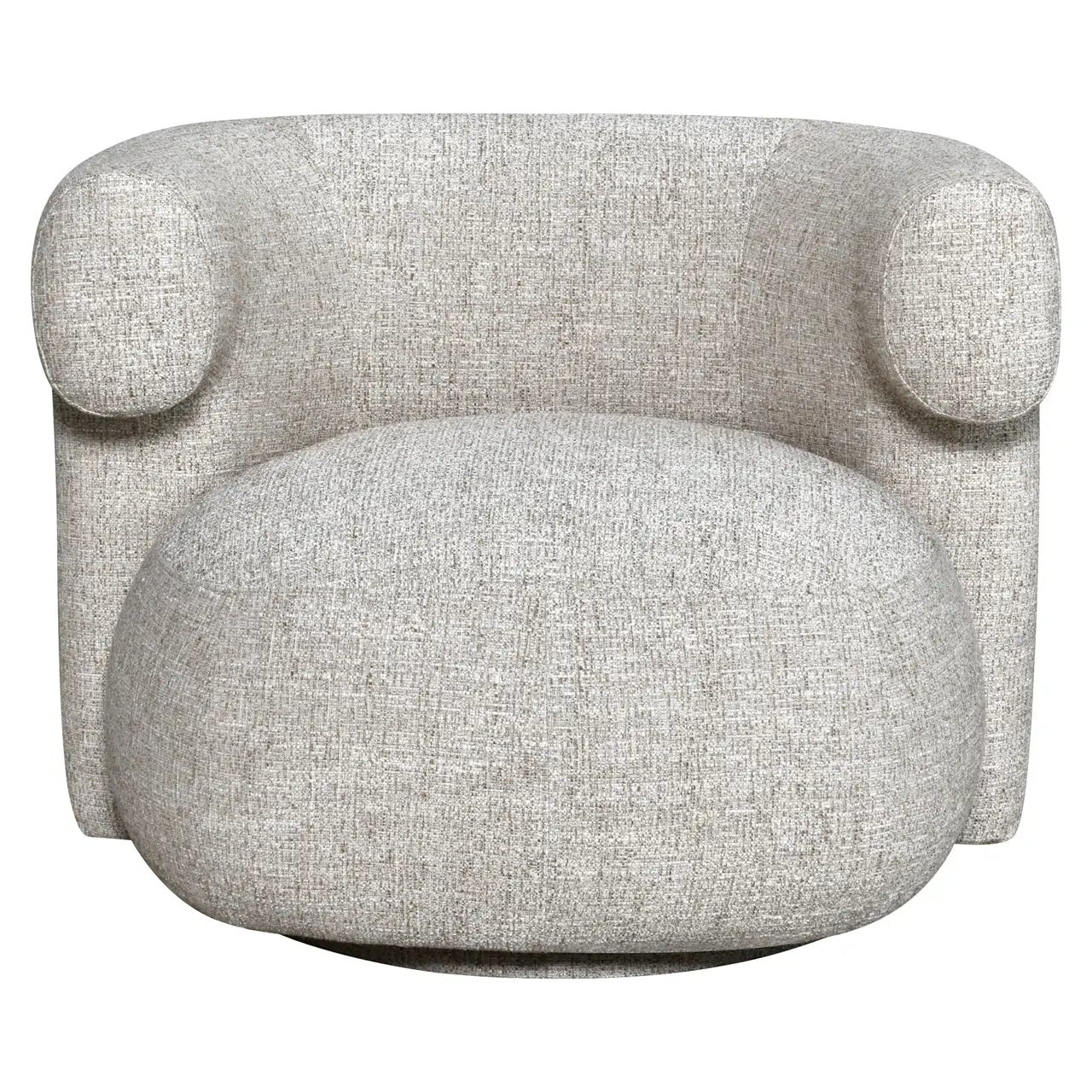 Loungestoel Talley crème tweed draaibaar by Richmond Interiors