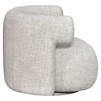 Loungestoel Talley crème tweed draaibaar by Richmond Interiors