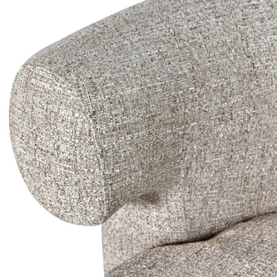 Loungestoel Talley crème tweed draaibaar by Richmond Interiors
