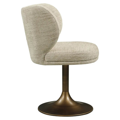 Eetkamerstoel Amely naturel softweave draaibaar by Richmond Interiors