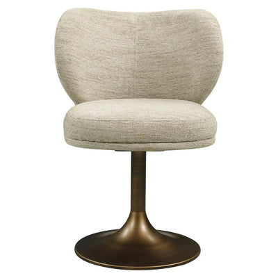 Eetkamerstoel Amely naturel softweave draaibaar by Richmond Interiors