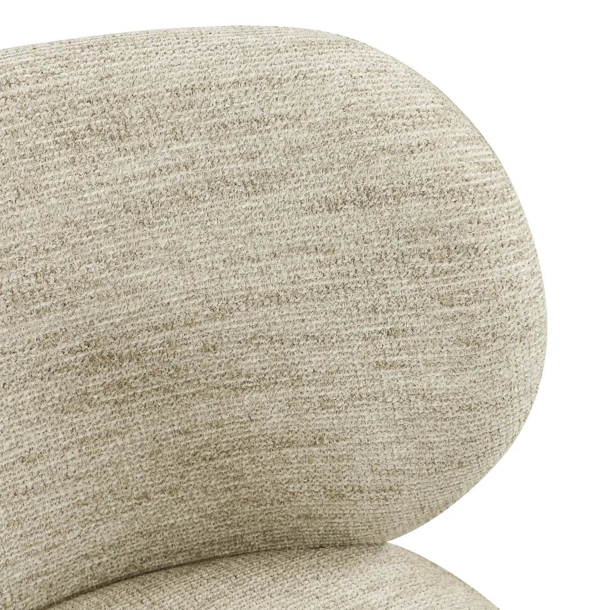 Eetkamerstoel Amely naturel softweave draaibaar by Richmond Interiors