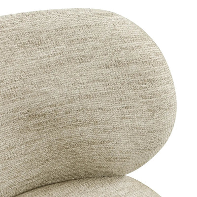 Eetkamerstoel Amely naturel softweave draaibaar by Richmond Interiors