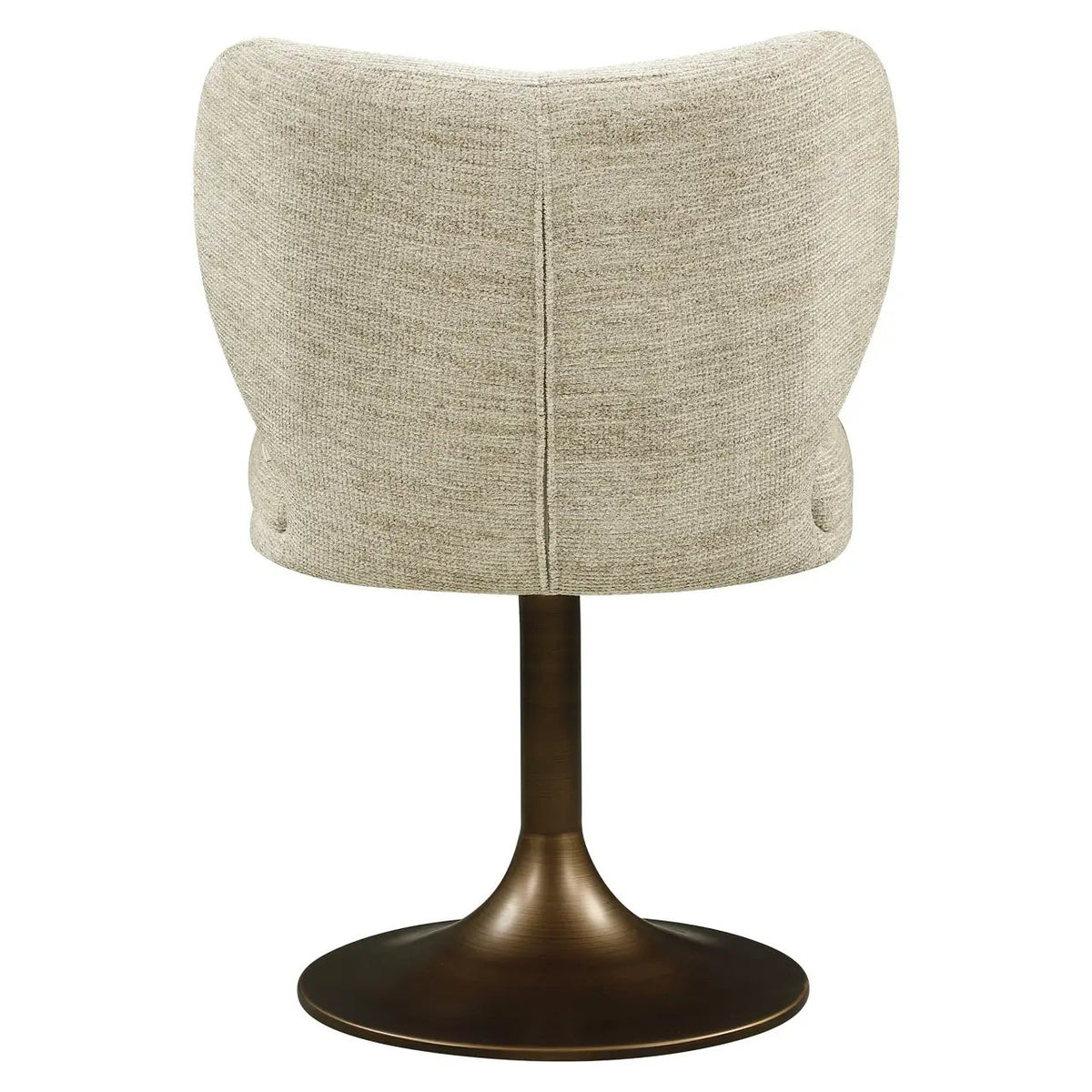 Eetkamerstoel Amely naturel softweave draaibaar by Richmond Interiors