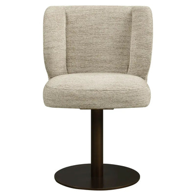 Eetkamerstoel Fiona naturel softweave draaibaar by Richmond Interiors