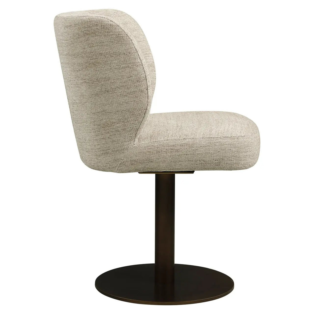 Eetkamerstoel Fiona naturel softweave draaibaar by Richmond Interiors