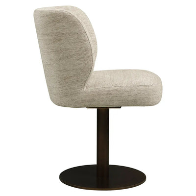 Eetkamerstoel Fiona naturel softweave draaibaar by Richmond Interiors