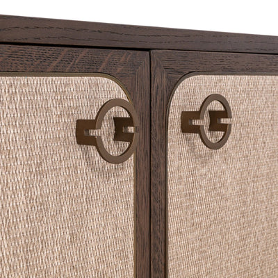 TV-meubel Willox bruin 4-deurs by Richmond Interiors