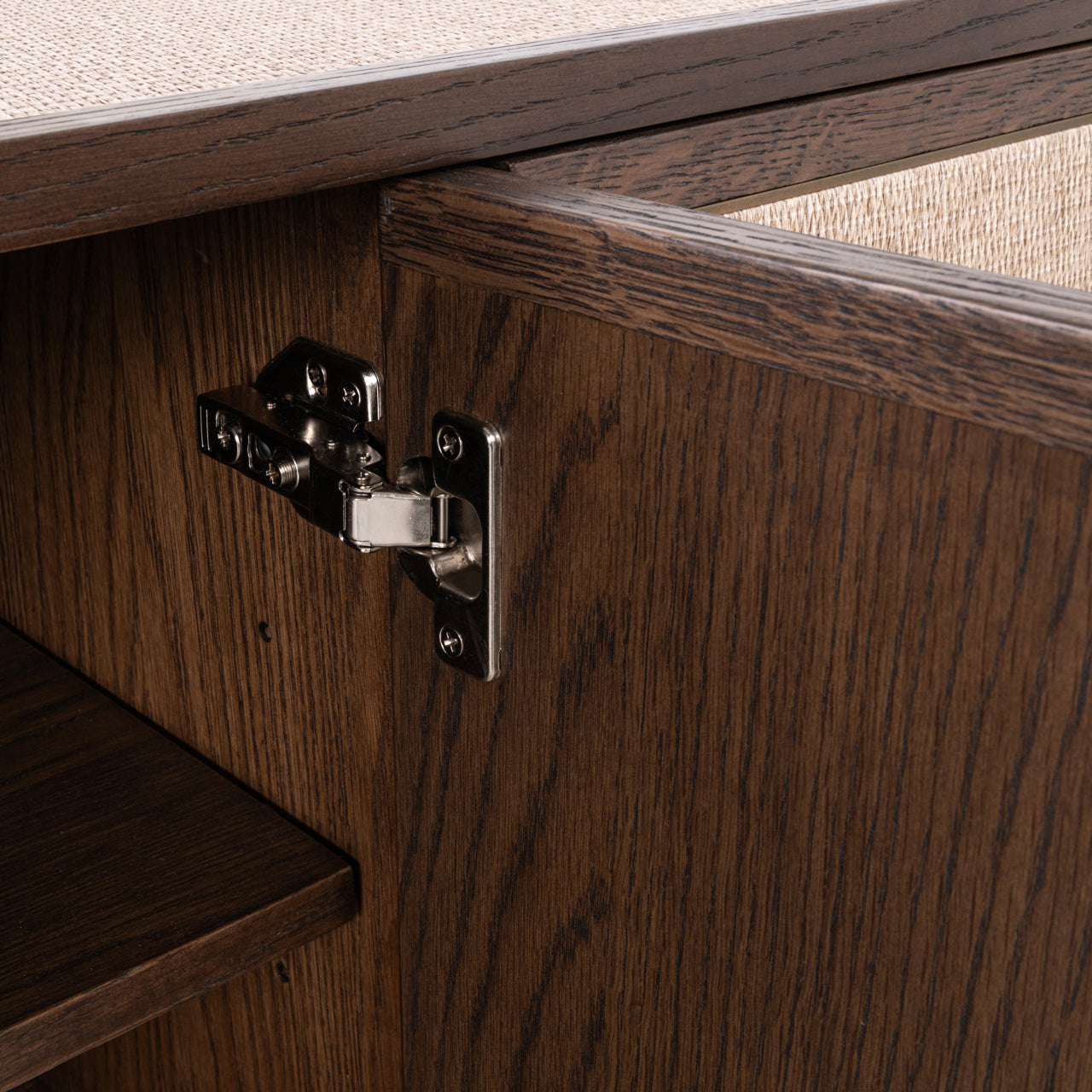 TV-meubel Willox bruin 4-deurs